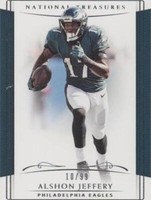 2018 Panini National Treasures Alshon Jeffery #77
