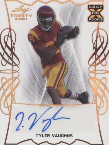 2021 Leaf Trinity Tyler Vaughns #BA-TV1