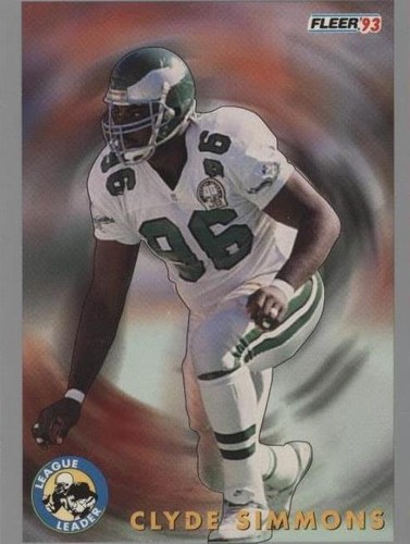 1993 Fleer Clyde Simmons #258