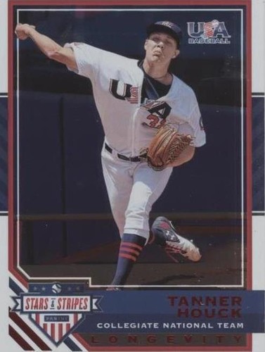 2017 Panini USA Baseball Stars & Stripes Longevity - Tanner Houck #15