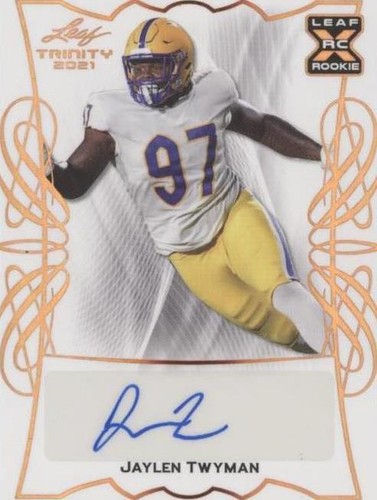 2021 Leaf Trinity Jaylen Twyman #BA-JT1