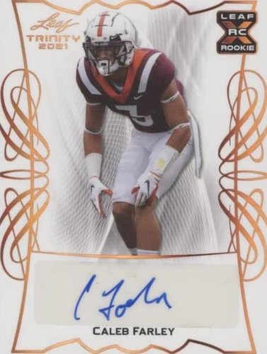 2021 Leaf Trinity Caleb Farley #BA-CF1