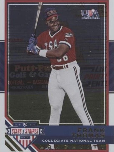 2017 Panini USA Baseball Stars & Stripes Longevity - Frank Thomas #94