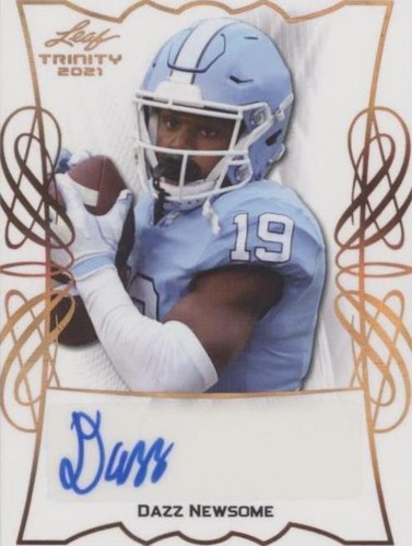 2021 Leaf Trinity Dazz Newsome #TPA-DN1