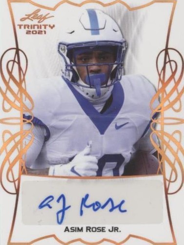 2021 Leaf Trinity Asim Rose Jr. #TPA-ARJ