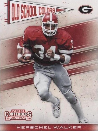2018 Panini Contenders Draft Picks Herschel Walker #12