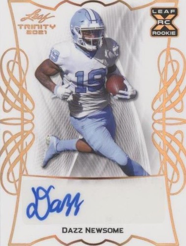 2021 Leaf Trinity Dazz Newsome #BA-DN1