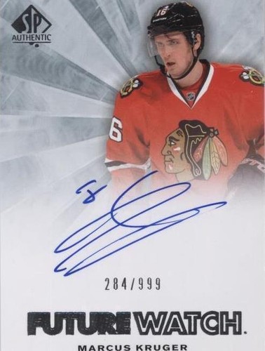 2011-12 SP Authentic - Marcus Kruger #243