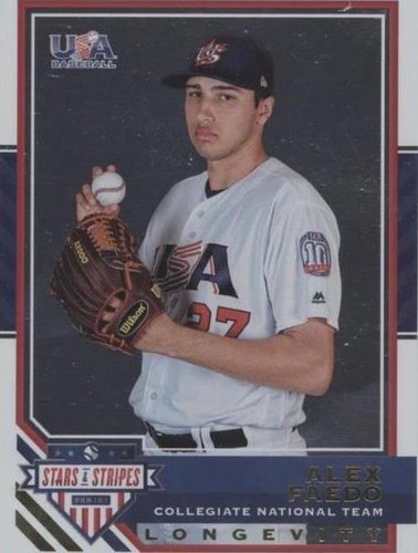 2017 Panini USA Baseball Stars & Stripes Longevity - Alex Faedo #9