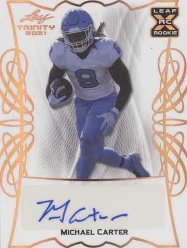 2021 Leaf Trinity Michael Carter #BA-MC1