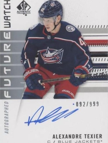 2019-20 SP Authentic - Alexandre Texier #182
