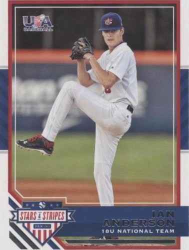 2017 Panini USA Baseball Stars & Stripes - Ian Anderson #69