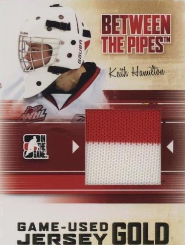 2010-11 In the Game Between the Pipes - Keith Hamilton #M-60