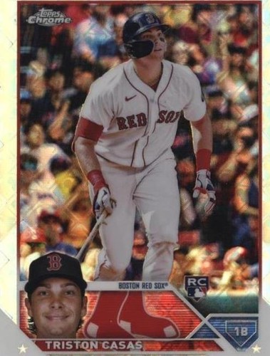 2023 Topps Chrome Logofractor Edition - Triston Casas #174