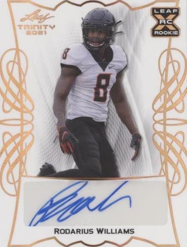 2021 Leaf Trinity Rodarius Williams #BA-RW2