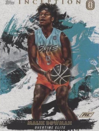 2021-22 Topps Inception OTE Overtime Elite - Malik Bowman #35