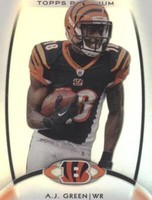 2012 Topps Platinum A.J. Green #97