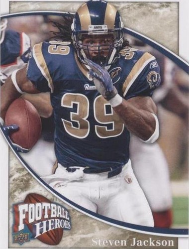 2009 Upper Deck Football Heroes Steven Jackson #91