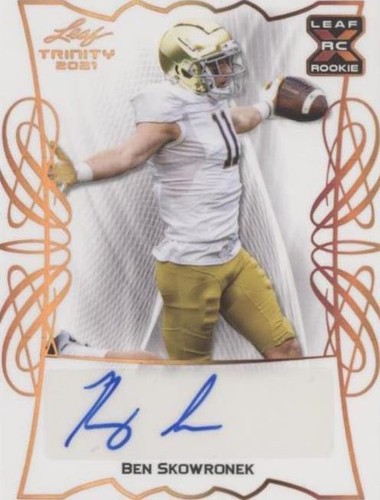 2021 Leaf Trinity Ben Skowronek #BA-BS1