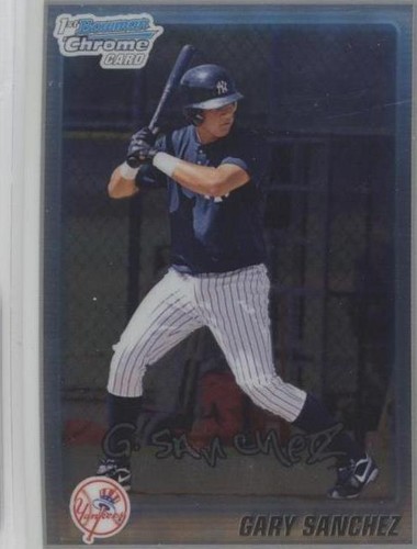 2018 Bowman Chrome Chris Torres Miami Marlins #BCP207 4 Card