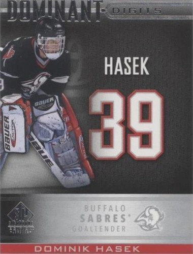 2020-21 Upper Deck SP Signature Edition Legends - Dominik Hasek #DD-26