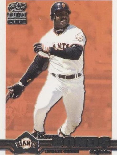 2000 Pacific Paramount Update - Barry Bonds #81-U
