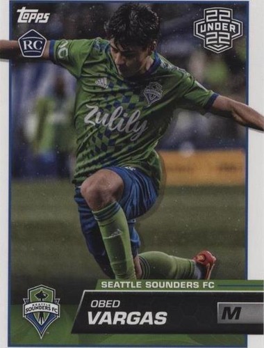 2023 Topps MLS Obed Vargas #27
