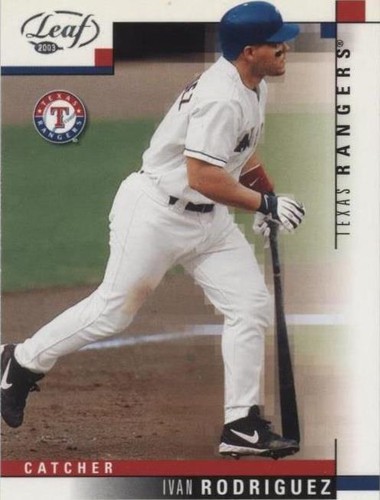 2003 Leaf - Ivan Rodriguez #112