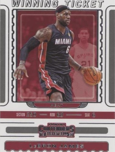【希少】2019-20 Lebron James HYPER PRIZM 2019-20 Panini Prizm Hyper Prizm LeBron James #129 BGS 9.5
