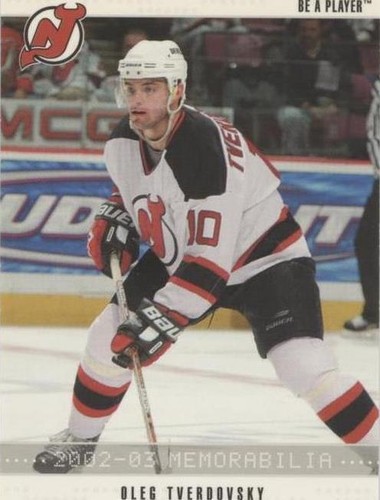 2002-03 In the Game Be A Player Memorabilia - Oleg Tverdovsky #126