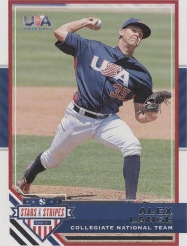 2017 Panini USA Baseball Stars & Stripes - Alex Lange #17