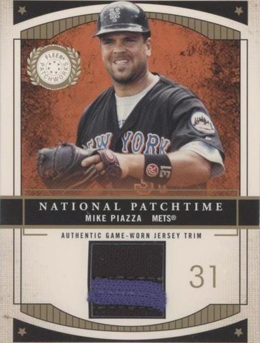 2003 Fleer Patchworks - Mike Piazza #MP-NP