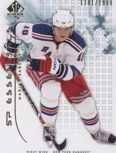 2009-10 SP Authentic - Marian Gaborik #126