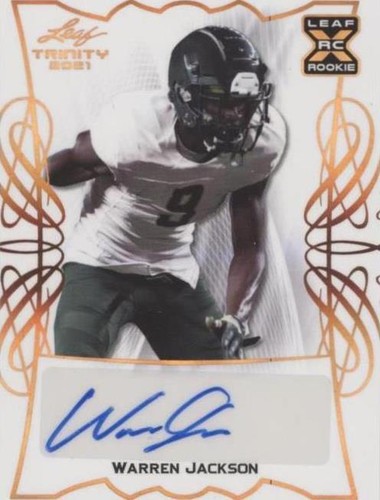 2021 Leaf Trinity Warren Jackson #BA-WJ1