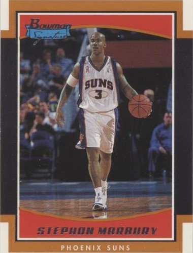 2002-03 Bowman Signature - Stephon Marbury #SE-SM