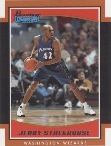 2002-03 Bowman Signature - Jerry Stackhouse #SE-JDS