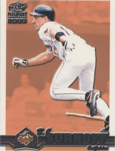 2000 Pacific Paramount - B.J. Surhoff #34