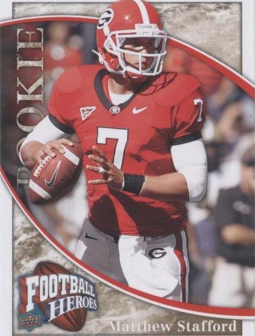 2009 Upper Deck Football Heroes Matthew Stafford #117