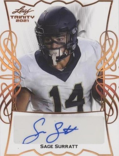 2021 Leaf Trinity Sage Surratt #TPA-SS1