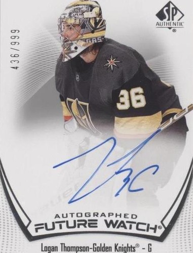 2021-22 SP Authentic - Logan Thompson #120