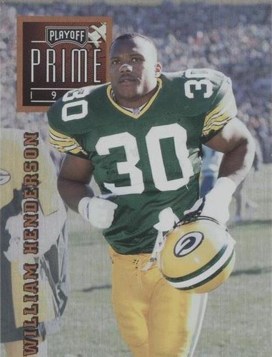 1996 Playoff Prime William Henderson #054