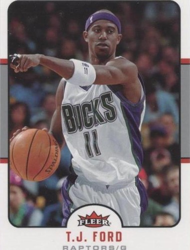 2006-07 Fleer - T.J. Ford #106
