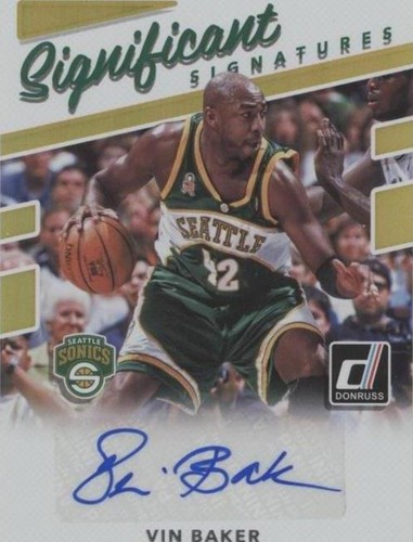 VIN baker　NBA　プロバスケットボール　トレーディングカード Vin Baker 2024-25 Panini Revolution Signature #RS-BKA Bucks