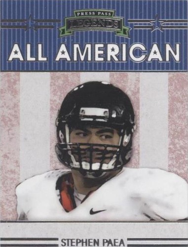 2011 Press Pass Legends Stephen Paea #AA-11