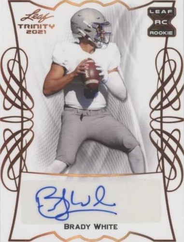 2021 Leaf Trinity Brady White #BA-BW1