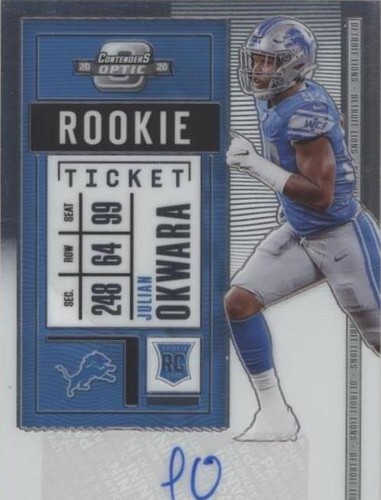 2020 Panini Contenders Optic Julian Okwara #169