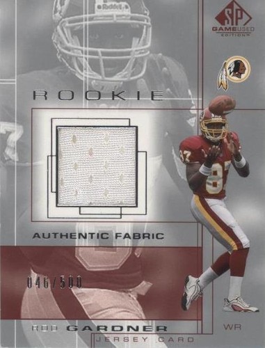 2001 SP Game Used Edition Rod Gardner #106