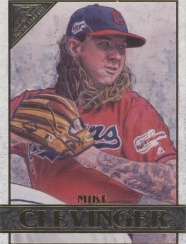 2023 Topps Update #US165 MIKE CLEVINGER GREEN FOIL PARALLEL