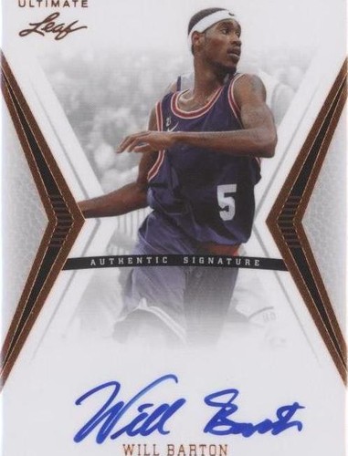 2012 Leaf Ultimate - Will Barton #BA-WB1