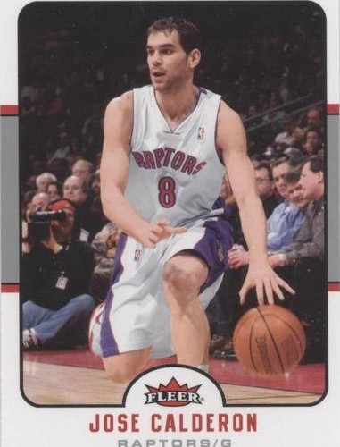 2006-07 Fleer - Jose Calderon #183